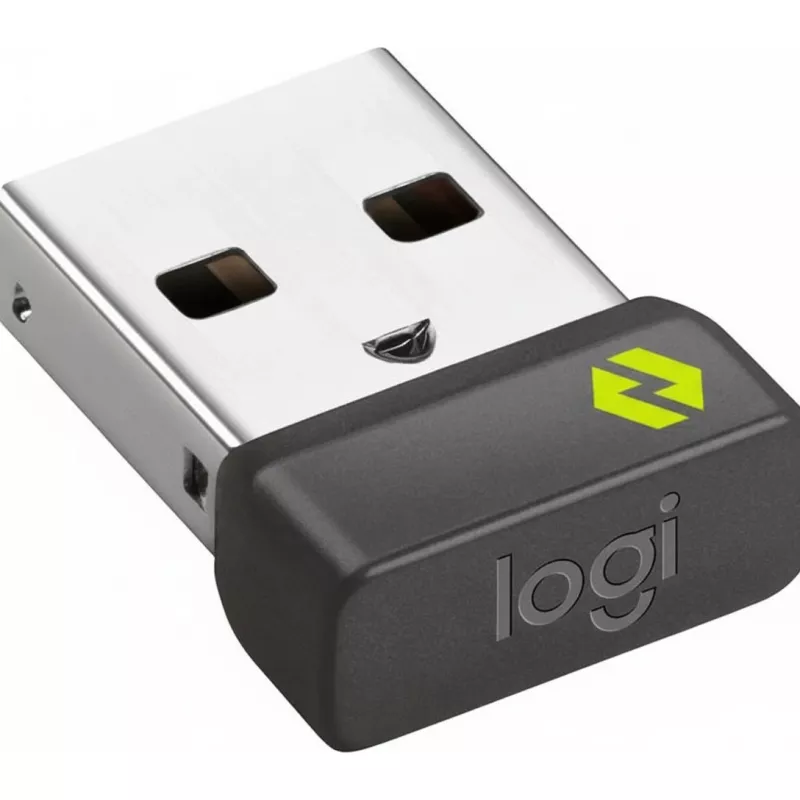 Receptor USB Logitech 956-000157 para ratón y teclado, graphite, 12,8×14,1×7 mm, 0,97 g