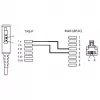 Wentronic Goobay - Cable de teléfono - TAE-F (M) - RJ-45 (M) - 15 m - negro (51236)