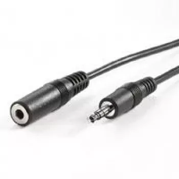 VALUE Secomp VALUE - Cable de extensión de audio - Minijack estéreo macho a Minijack estéreo hembra