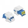Módulo Keystone conector hembra LC dúplex a conector hembra LC dúplex DeLOCK 86834