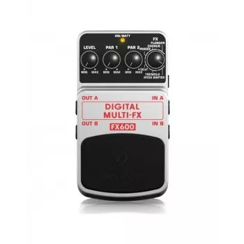 Procesador de efectos Behringer FX600 70 mm de ancho 123 mm de profundidad 54 mm de alto