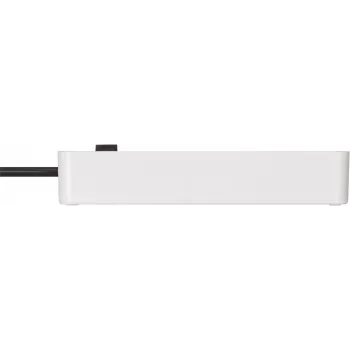 Alargador de enchufes Brennenstuhl 1153254520 5m 5 tomas de corriente para interior Negro Blanco