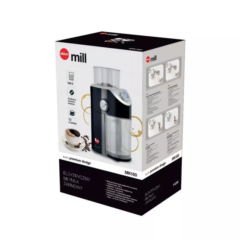 Eldom MK160 MILL Molinillo de café eléctrico