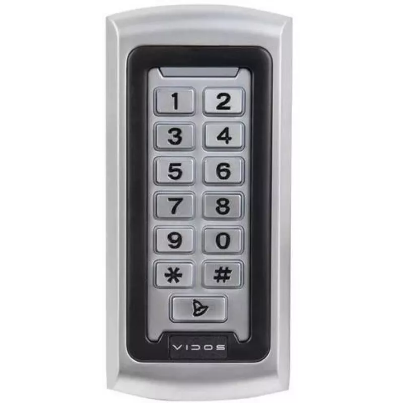 Cerradura de combinación VIDOS ZS42-X con WLAN y acceso remoto, entrada PIN, seguridad de puerta sin llave