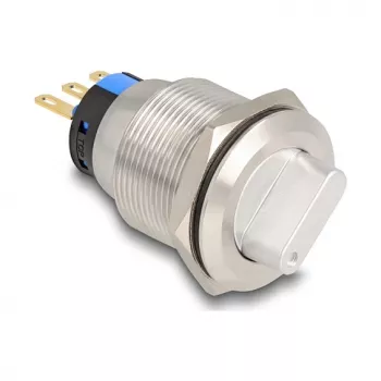 Conmutador giratorio DELOCK 22016 22 mm con 3 conexiones de soldadura