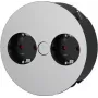 Alargador de corriente Bachmann TWIST 2 m 2 salidas AC interior cromado