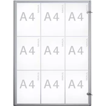 Maulextraslim - Aluminio - Vidrio - Plástico - Aluminio - 963 x 711 x 27 mm - 9 x A4 (6820908)