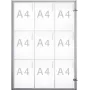 Maulextraslim - Aluminio - Vidrio - Plástico - Aluminio - 963 x 711 x 27 mm - 9 x A4 (6820908)