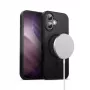 Funda Crong Hybrid Frost MAG Cover para iPhone 17 Frosted Negro