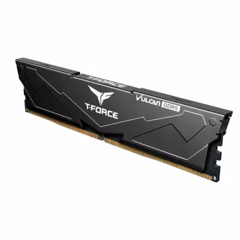 T-FORCE Vulcan - DDR5 - Kit - 32 GB: 2 x 16 GB - DIMM 288-PIN - 3000 MHz / PC5-48000 - CL30 - 1,35 V - sin búfer - On-Die-ECC - negro (FLBD532G6000HC30DC01)