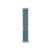 Correa Apple MFTJ4ZM/A Accesorio para smartwatch Azul Titanio Poliéster Spandex