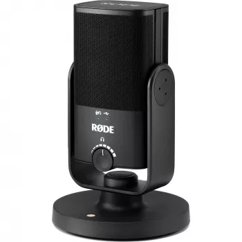 Micrófono USB compacto Rode NT-USB-MINI con soporte magnético extraíble