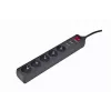 EnerGenie SPG5-C-15 protector contra sobretensiones negro 5 tomas AC 250 V 4,5 m