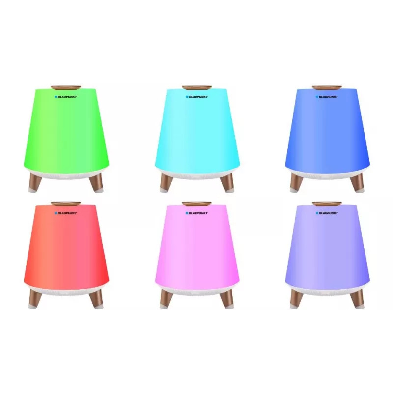 Altavoz portátil Blaupunkt BT25LAMP blanco