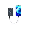 Batería externa Port Designs 907005 10000 mAh carga inalámbrica Negro