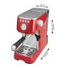 Cafetera espresso semiautomática Solis 1,7 L