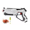 Jamara 410065 Impulse Laser Bug Hunt Set, pistola láser de juguete con diana, blanco/naranja