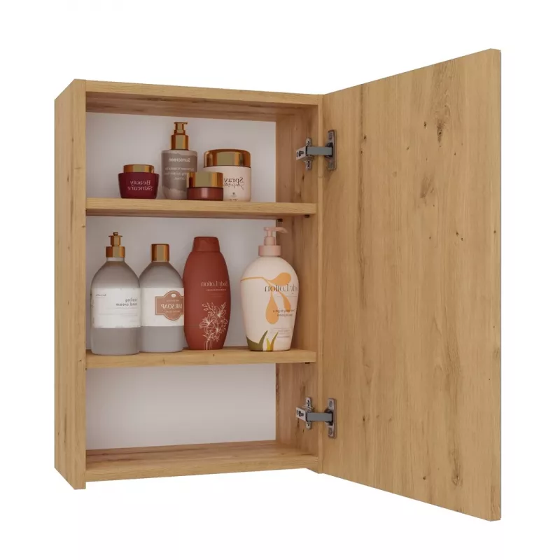 Top E Shop POLA 1DL ARTISAN armario de almacenaje para baño, roble