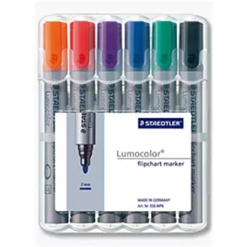 Rotulador Staedtler 356 WP6 6 uds. Negro Azul Verde Naranja Rojo Violeta