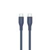 Cable CANYON CC60SC10 C-C 60W 1m silicona azul oscuro