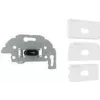 Conector USB Type-C Kindermann Konnect design click 7456000549 — conector hembra USB-C para montaje en panel