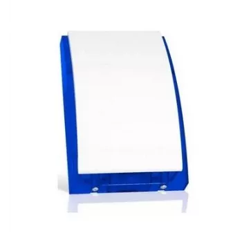 Sirena exterior inalámbrica SATEL ASP-200 BL, azul, protección antisabotaje, resistente a la intemperie
