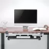 Bandeja de teclado Maclean MC-839 | Bandeja bajo el escritorio para teclado y ratón | Bandeja de teclado con abrazadera | Solución ergonómica para el puesto de trabajo