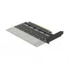 Tarjeta DeLOCK PCI Express x16 a 5 x M.2 Key B / SATA internos