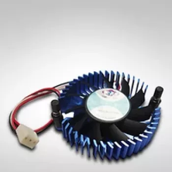 Disipador de chipset Inter-Tech V-31G 5 cm negro - azul (88885142)