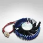Disipador de chipset Inter-Tech V-31G 5 cm negro - azul (88885142)