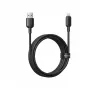 Cable de carga USB Baseus Silky Series 2,4 A, 2 m — cable de alimentación y carga USB