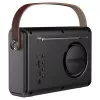 Radio portátil Savio RS-01 analógica negra