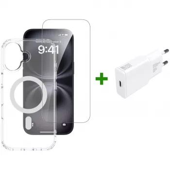 4smarts 3in1 Premium Starter Set para Apple iPhone 17, compatible con MagSafe