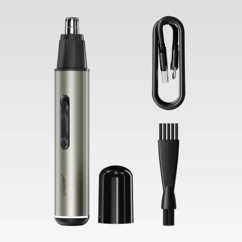 Set de recortadora 2 en 1 Maestro MR-666 USB — set doble de cuidado recargable