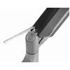 Brazo de monitor ajustable de pared Gembird MA-WA3-01 para 3 monitores
