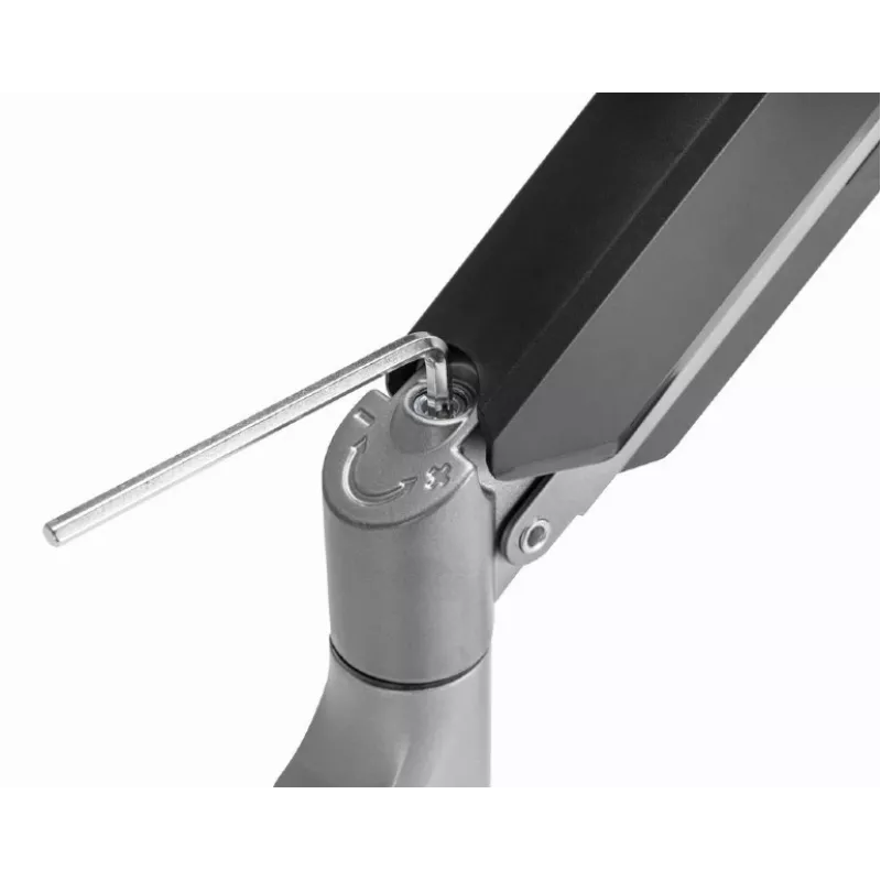 Brazo de monitor ajustable de pared Gembird MA-WA3-01 para 3 monitores