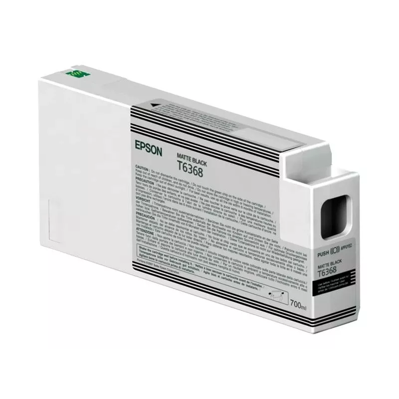 Cartucho de tinta Epson C13T63680N 1 unidad Original Negro mate