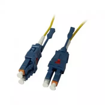 Cable de fibra óptica 2 fibras 3 m LC-LC 9/125 µm OS2 Uniboot giratorio Push/Pull AD 2 mm - Cable - Fibra monomodo (S215529)
