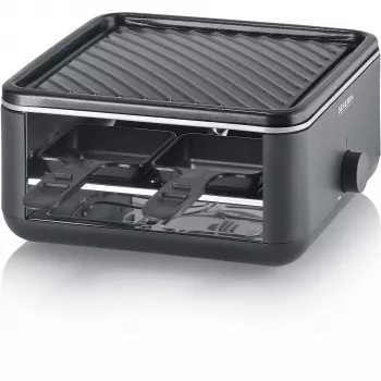 Severin RG 2360 raclette con grill 4 personas 800 W negro