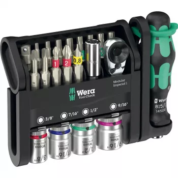 Wera 05049025001 juego de herramientas 50 herramientas negro metálico
