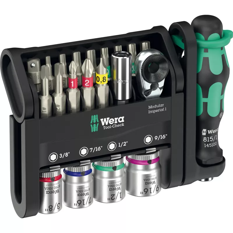 Wera 05049025001 juego de herramientas 50 herramientas negro metálico