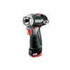 Metabo PowerMaxx BS BL Q 601749500 taladro atornillador a batería, 12V, 38 Nm, 2x 2,0 Ah