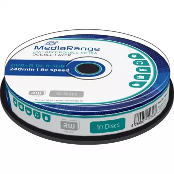 DVD+R DL MediaRange MR466 8,5 GB 10 uds.