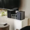Minicadena estéreo Hi‑Fi Adler AD 1917 — Bluetooth V5.3, CD/USB/MP3, 2×25 W RMS, sintonizador FM, ecualizador de 4 bandas, AUX, negro