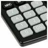 ELEVEN calculadora de oficina SDC-810NR pantalla de 10 dígitos, alimentación dual, negra