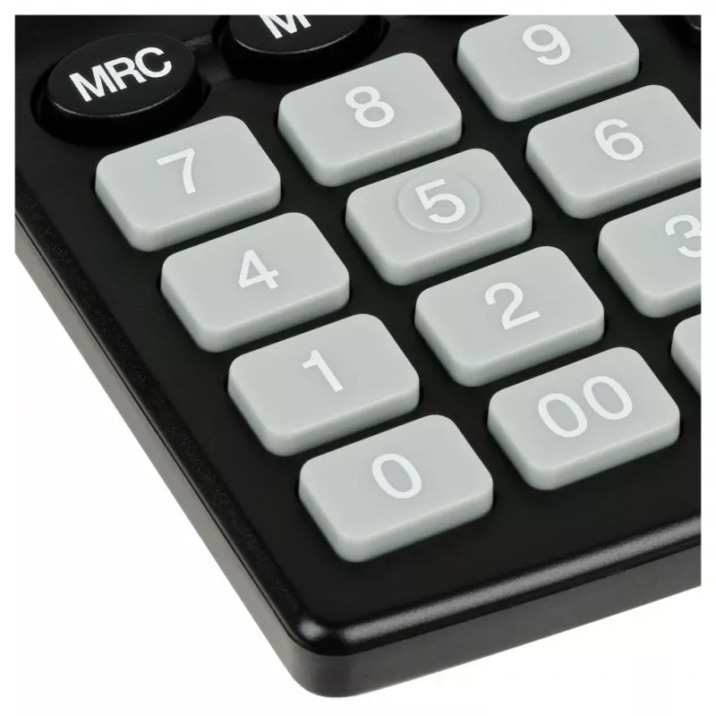 ELEVEN calculadora de oficina SDC-810NR pantalla de 10 dígitos, alimentación dual, negra