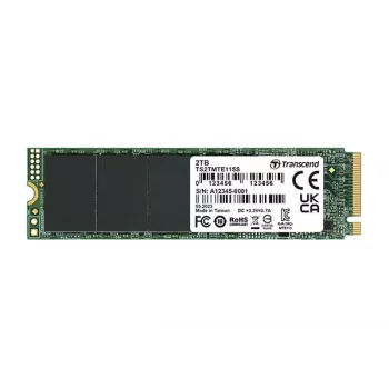 Disco SSD Transcend 1 TB M.2 PCIe Gen3 x4 NVMe TS1TMTE115S