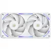 NZXT F280X RF-U28PN-W1 ventilador de caja RGB de 280 mm, 140 mm, 2400 rpm, 41 dB, blanco