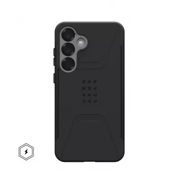 Funda para Samsung Galaxy S25+ 5G con imán (negra)