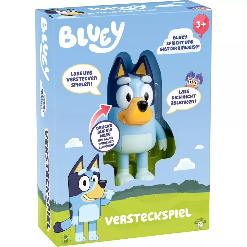 Bluey - Juego del escondite, Figura de juego